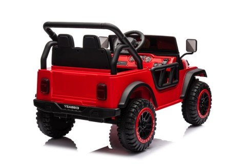 Auto Na kumulator A8813 24V Czerwony LEAN CARS Auto Na kumulator A8813 24V Czerwony LEAN CARS