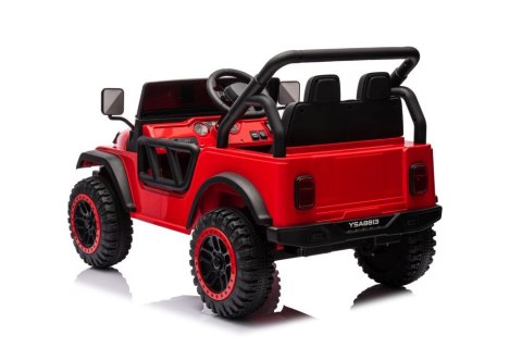 Auto Na kumulator A8813 24V Czerwony LEAN CARS Auto Na kumulator A8813 24V Czerwony LEAN CARS