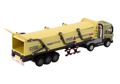 Ciężarówka Z Przyczepą TIR Pojazd Transportowy 1:24 Dźwięki Światła LEAN Toys Ciężarówka Z Przyczepą TIR Pojazd Transportowy 1:24 Dźwięki Światła LEAN Toys