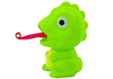 Dinozaur Gumowy Z Wysuwanym Językiem Zielony 8CM LEAN TOYS Dinozaur Gumowy Z Wysuwanym Językiem Zielony 8CM LEAN TOYS