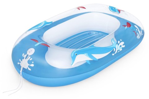 Dmuchana Łódka Niebieska Delfin 102 x 69 cm Bestway 34037 Bestway Dmuchana Łódka Niebieska Delfin 102 x 69 cm Bestway 34037 Bestway