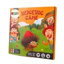 Gra Jeżyk Planszowa Logiczna Nauka Liczenia Drewniana LEAN Toys