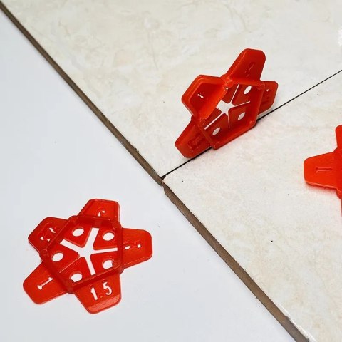 Krzyżyki Gwiazdki Dystansowe Do Płytek 100 Sztuk LEAN Krzyżyki Gwiazdki Dystansowe Do Płytek 100 Sztuk LEAN