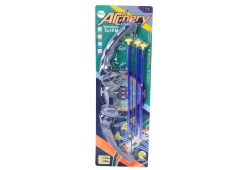 Łuk Strzelecki Fioletowy Strzały Z Przyssawkami 3 Sztuki LEAN Toys Łuk Strzelecki Fioletowy Strzały Z Przyssawkami 3 Sztuki LEAN Toys