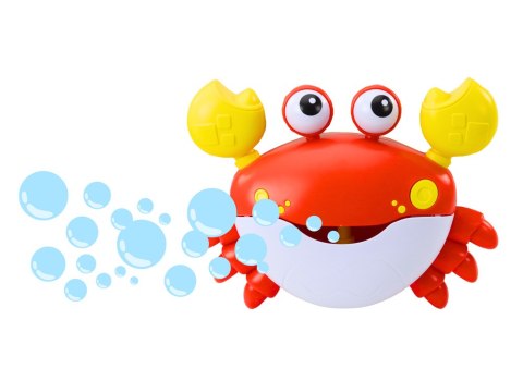 Maszyna do Baniek Mydlanych Krab Czerwony LEAN Toys Maszyna do Baniek Mydlanych Krab Czerwony LEAN Toys