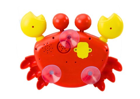 Maszyna do Baniek Mydlanych Krab Czerwony LEAN Toys Maszyna do Baniek Mydlanych Krab Czerwony LEAN Toys