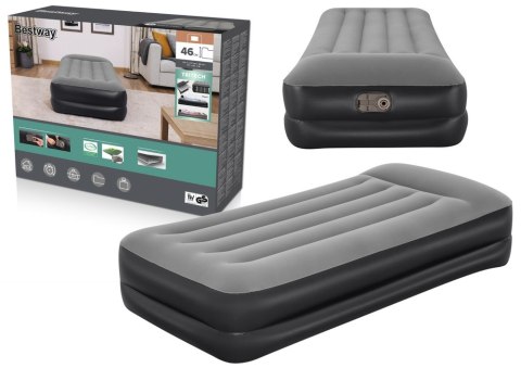 Materac Welurowy Z Pompką Elektryczną 191 x 97 x 46 cm Bestway 67401 Bestway Materac Welurowy Z Pompką Elektryczną 191 x 97 x 46 cm Bestway 67401 Bestway