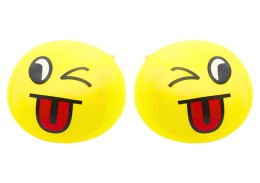 Miękka Piłeczka Piłka Buźka Emoji Żółta 9cm LEAN TOYS