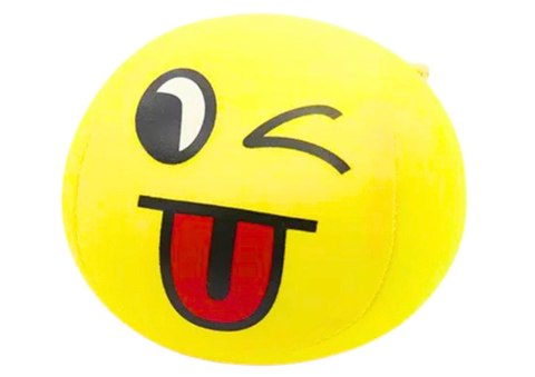 Miękka Piłeczka Piłka Buźka Emoji Żółta 9cm LEAN TOYS Miękka Piłeczka Piłka Buźka Emoji Żółta 9cm LEAN TOYS
