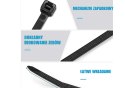 Opaski Zaciskowe Kablowe Do Kabli Ziperki Trytki Trytytki 250x3.6 MM LEAN