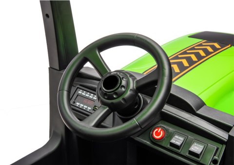 Traktor Na Akumulator A011 24V Zielony LEAN CARS Traktor Na Akumulator A011 24V Zielony LEAN CARS