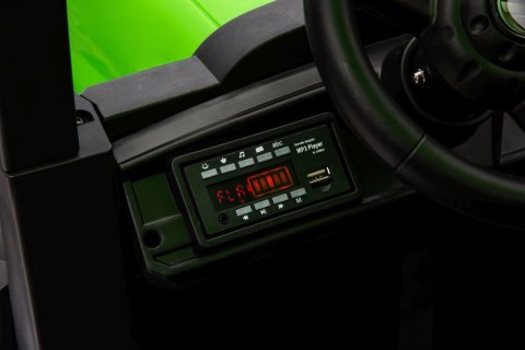 Traktor Na Akumulator A011 24V Zielony LEAN CARS Traktor Na Akumulator A011 24V Zielony LEAN CARS
