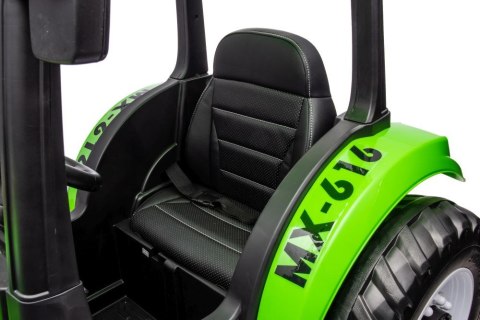 Traktor Na Akumulator A011 24V Zielony LEAN CARS Traktor Na Akumulator A011 24V Zielony LEAN CARS
