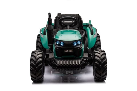 Traktor Na Akumulator HC-306 Ciemno Zielony 24V LEAN CARS Traktor Na Akumulator HC-306 Ciemno Zielony 24V LEAN CARS