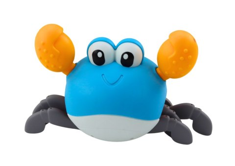 Zabawka Do Kąpieli Nakręcany Krab Chodzi Pływa Niebieski LEAN TOYS Zabawka Do Kąpieli Nakręcany Krab Chodzi Pływa Niebieski LEAN TOYS