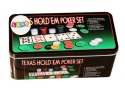 Zestaw Do Gry W Pokera 2 Talie Kart Żetony Plansza Do Gry LEAN Toys