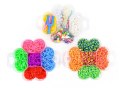 Zestaw Gumek Do Tworzenia Bransoletek DIY 4500 El LEAN Toys