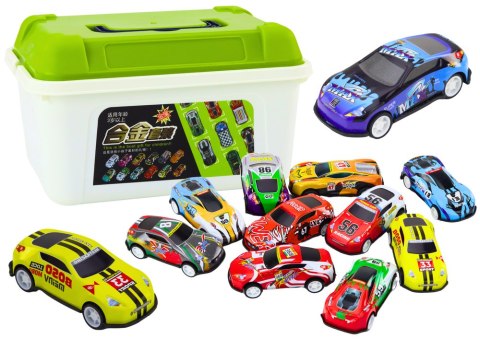 Zestaw Resoraków w Walizce Samochody Autka 50 szt LEAN Toys Zestaw Resoraków w Walizce Samochody Autka 50 szt LEAN Toys