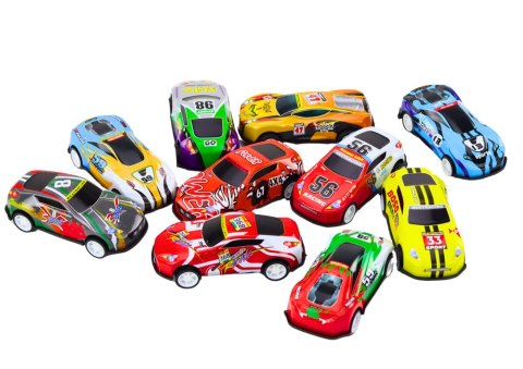Zestaw Resoraków w Walizce Samochody Autka 50 szt LEAN Toys Zestaw Resoraków w Walizce Samochody Autka 50 szt LEAN Toys