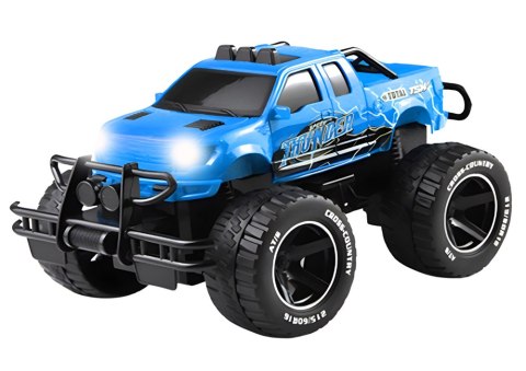 Autko Samochód Terenowy Zdalnie Sterowany RC 1:14 Niebieski LEAN Toys Autko Samochód Terenowy Zdalnie Sterowany RC 1:14 Niebieski LEAN Toys