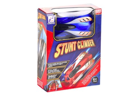 Autko Sportowe Auto Jeżdżące Po Ścianach Suficie Na Laser Niebieskie LEAN Toys Autko Sportowe Auto Jeżdżące Po Ścianach Suficie Na Laser Niebieskie LEAN Toys