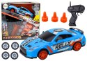 Autko Sportowe Zdalnie Sterowane R/C 1:24 Niebieski Wymienne Koła LEAN Toys