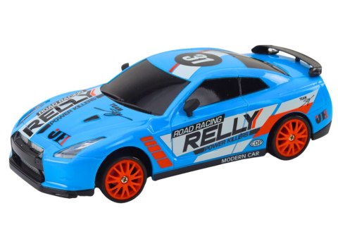 Autko Sportowe Zdalnie Sterowane R/C 1:24 Niebieski Wymienne Koła LEAN Toys Autko Sportowe Zdalnie Sterowane R/C 1:24 Niebieski Wymienne Koła LEAN Toys