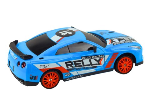 Autko Sportowe Zdalnie Sterowane R/C 1:24 Niebieski Wymienne Koła LEAN Toys Autko Sportowe Zdalnie Sterowane R/C 1:24 Niebieski Wymienne Koła LEAN Toys