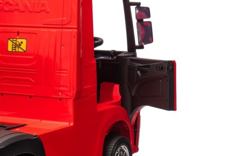 Auto Na Akumulator Scania 500R HL698 Czerwone 4x4 LEAN CARS Auto Na Akumulator Scania 500R HL698 Czerwone 4x4 LEAN CARS