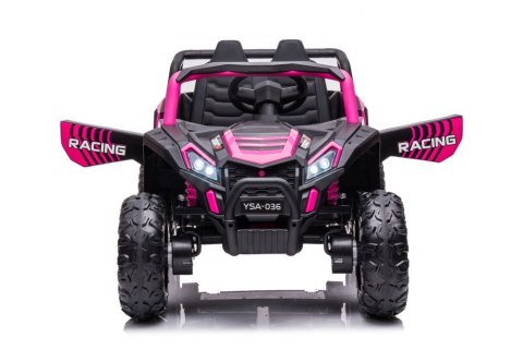 Auto Na Akumulator YSA036 Różowy 4x4 LEAN CARS Auto Na Akumulator YSA036 Różowy 4x4 LEAN CARS