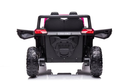 Auto Na Akumulator YSA036 Różowy 4x4 LEAN CARS Auto Na Akumulator YSA036 Różowy 4x4 LEAN CARS