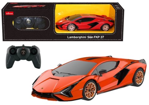 Auto RC 1:24 Rastar Lamborghini Sian Pomarańczowe Rastar Auto RC 1:24 Rastar Lamborghini Sian Pomarańczowe Rastar