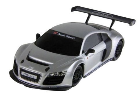 Auto R/C 1:24 Zdalnie Sterowane Sportowe AUDI R8 LMS Srebrne Rastar Auto R/C 1:24 Zdalnie Sterowane Sportowe AUDI R8 LMS Srebrne Rastar