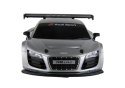 Auto R/C 1:24 Zdalnie Sterowane Sportowe AUDI R8 LMS Srebrne Rastar