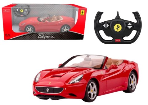 Auto R/C 1:24 Zdalnie Sterowane Sportowe Ferrari California Czerwone Rastar Auto R/C 1:24 Zdalnie Sterowane Sportowe Ferrari California Czerwone Rastar