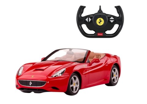 Auto R/C 1:24 Zdalnie Sterowane Sportowe Ferrari California Czerwone Rastar Auto R/C 1:24 Zdalnie Sterowane Sportowe Ferrari California Czerwone Rastar