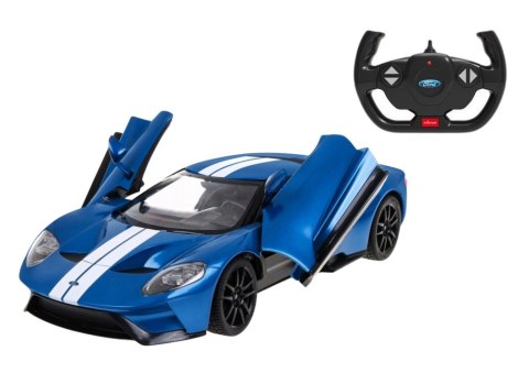 Auto RC Model Zdalnie Sterowany Ford GT 1:14 Otwierane Drzwi Niebieski Rastar Auto RC Model Zdalnie Sterowany Ford GT 1:14 Otwierane Drzwi Niebieski Rastar