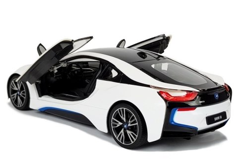 Auto R/C Sportowe Zdalnie Sterowane BMW i8 Rastar 1:14 Biały Rastar Auto R/C Sportowe Zdalnie Sterowane BMW i8 Rastar 1:14 Biały Rastar