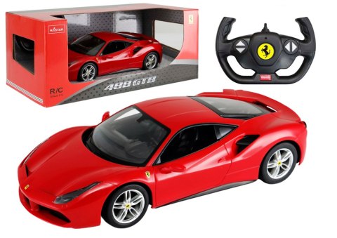 Auto Rastar 1:14 Ferrari 488 GTB Czerwone Rastar Auto Rastar 1:14 Ferrari 488 GTB Czerwone Rastar