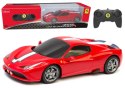 Auto Sportowe RC 1:24 Zdalnie Sterowane Ferrari 458 Speciale Czerwone Rastar