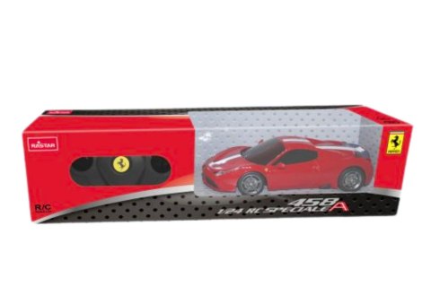 Auto Sportowe RC 1:24 Zdalnie Sterowane Ferrari 458 Speciale Czerwone Rastar Auto Sportowe RC 1:24 Zdalnie Sterowane Ferrari 458 Speciale Czerwone Rastar