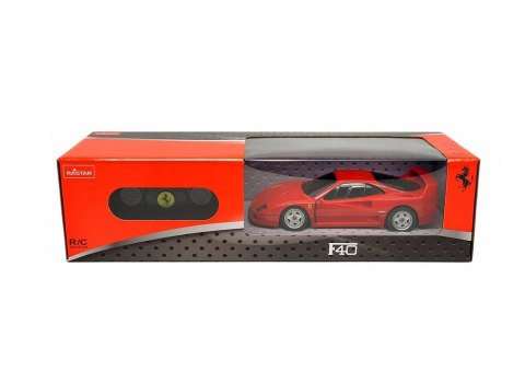 Auto Sportowe RC 1:24 Zdalnie Sterowane Ferrari F40 Czerwone Rastar Auto Sportowe RC 1:24 Zdalnie Sterowane Ferrari F40 Czerwone Rastar