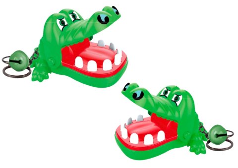 Brelok Z Gryzącym Krokodylkiem Dzwoneczek Zielony LEAN TOYS Brelok Z Gryzącym Krokodylkiem Dzwoneczek Zielony LEAN TOYS