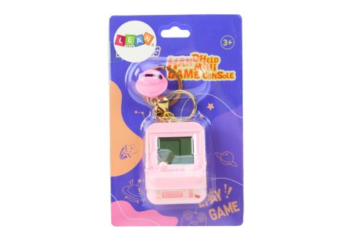 Gra Elektroniczna Tetris Kieszonkowa Brelok Różowa LEAN TOYS Gra Elektroniczna Tetris Kieszonkowa Brelok Różowa LEAN TOYS