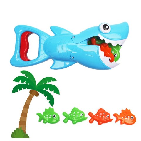 Gra Kąpielowa Zestaw Rekin Łowca Rybek Niebieski LEAN Toys Gra Kąpielowa Zestaw Rekin Łowca Rybek Niebieski LEAN Toys