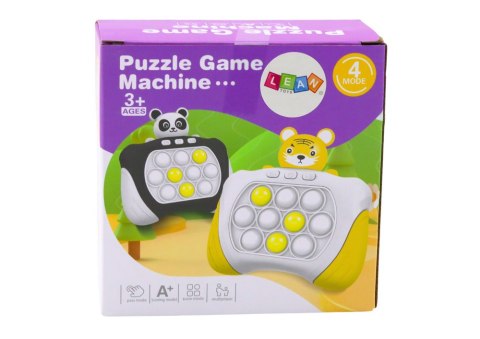 Gra Zręcznościowa Konsola Pop-It Elektroniczna Panda LEAN TOYS Gra Zręcznościowa Konsola Pop-It Elektroniczna Panda LEAN TOYS