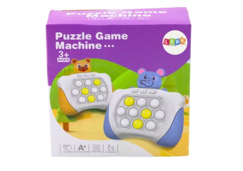 Gra Zręcznościowa Konsola Pop-It Elektroniczna Panda LEAN TOYS Gra Zręcznościowa Konsola Pop-It Elektroniczna Panda LEAN TOYS