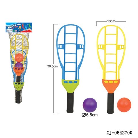 Gra Zręcznościowa Łapacz Piłek 2 Łapacze 2 Piłki LEAN Toys Gra Zręcznościowa Łapacz Piłek 2 Łapacze 2 Piłki LEAN Toys