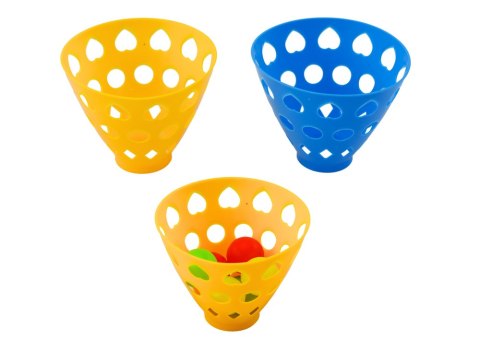 Gra Zręcznościowa Łapacz Wyrzutnia Piłek Koszyczki LEAN Toys Gra Zręcznościowa Łapacz Wyrzutnia Piłek Koszyczki LEAN Toys