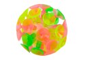 Gra Zręcznościowa Paletki Okrągłe Piłka Z Przyssawkami Pomarańczowy LEAN TOYS